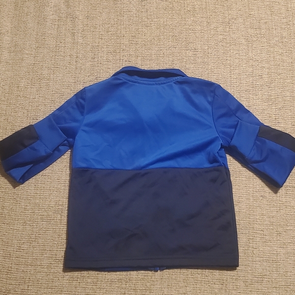 Boys Toddler Blue Nike Zip up Sweatshirt 3T - Picture 3 of 3